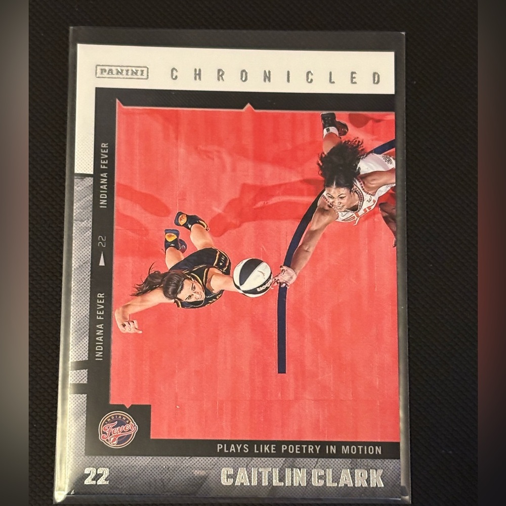 Caitlin Clark Basketball Card Panini Chronicled Plays Like Poetry In Motion